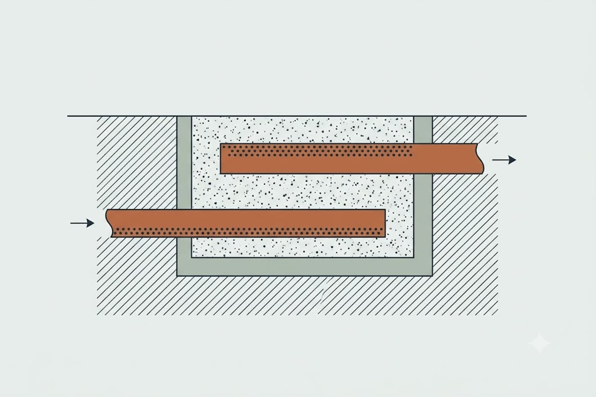 Correct and incorrect bar position in a slab